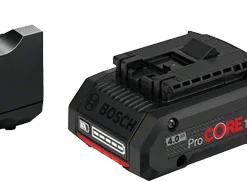 Bosch Bleu Accessoires 18 Volt 1600A01BA3 Pack 2 Batteries ProCORE 18V 4.0Ah + Chargeur GAL 18V-40