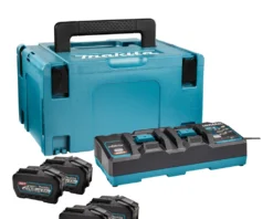 Makita Accessoires 40 Volt 191U42-2 Kit De Démarrage XGT DC40RB Dual Charger + 4 X Batterie BL4050F 40V Max 5.0Ah Dans MBox