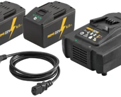 Rems 21,6 Volt 571594 R220 571594 Bloc D'alimentation 22 V 9,0 Ah/230 Volt 290 Watt