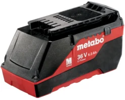 Metabo Accessoires 36 Volt 625529000 Pack Batterie 36 V, 5,2 Ah, Li-Power Extreme