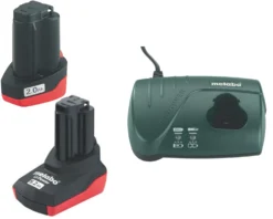 Metabo Accessoires 10,8 Volt Basis-Sets Sets De Base De Batteries Avec Chargeur 685067000