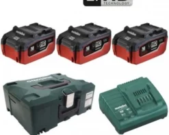 Metabo Accessoires 18 Volt Basis-Sets Sets De Base De Batteries Avec Chargeur 685069000