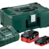 Metabo Accessoires 18 Volt Basis-Sets Sets De Base De Batteries Avec Chargeur 685103000
