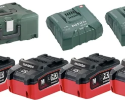 Metabo Accessoires 18 Volt Basis-Sets Sets De Base De Batteries Avec Chargeur 685111000