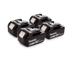 Makita Accessoires BL1850B 4-pack - 4 X Batterie 18 Volt 5.0Ah Li-Ion