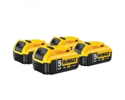 DeWalt Accessoires DCB184 4-pack - 4 X Batterie 18 Volt 5.0Ah Li-Ion
