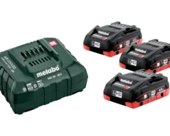 Metabo Accessoires 18 Volt Sets De Batteries 3 X 18V LiHD 4.0Ah + 1 X Chargeur ASC 30-36 V 685132000