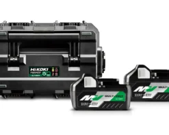 HIKOKI Accessoires 36 Volt UC18YTSLWA2 BoosterPack - 2 X BSL36A18 Batterie Multivolt 36V 2.5Ah/ 18V 5.0Ah Li-Ion + Multiload UC18YTSL