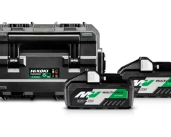 HIKOKI Accessoires 36 Volt UC18YTSLWB2 BoosterPack - 2 X BSL36B18 Batterie Multivolt 36V 4.0Ah/ 18V 8.0Ah Li-Ion + Multiload UC18YTSL